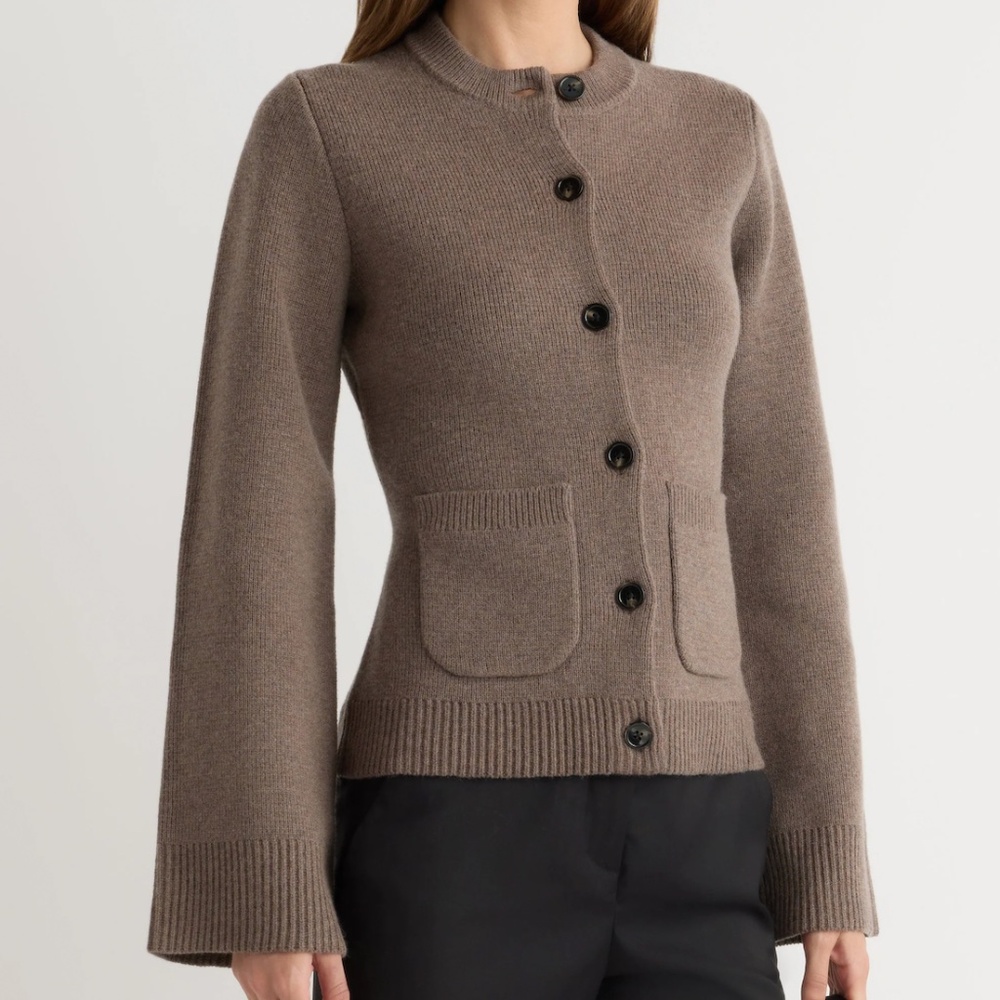 Eames Organic Cotton-Wool Cardigan from Modern Citizen size M